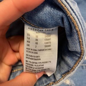 ripped american eagle jeans